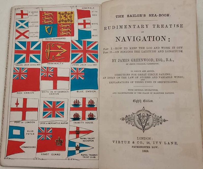 RUDIMENTARY TREATISE ON NAVIGATION(1869)