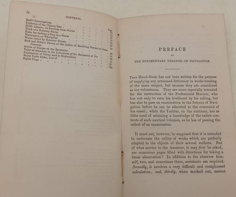 RUDIMENTARY TREATISE ON NAVIGATION(1869)