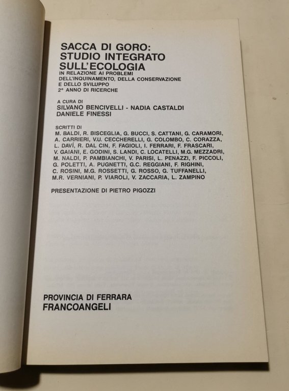 Sacca di Goro: studio integrato sull'ecologia in relazione ai problemi … | Immagine Gallery 2