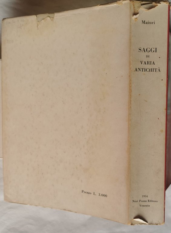 Saggi di varia antichita'
