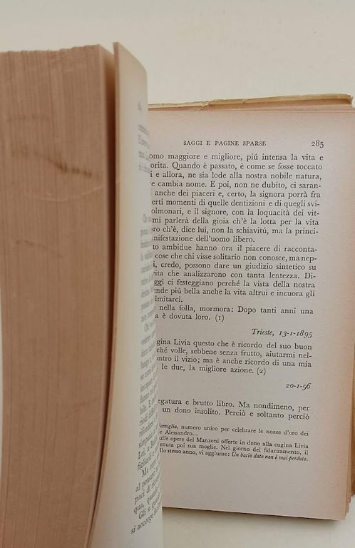 SAGGI E PAGINE SPARSE(1954)