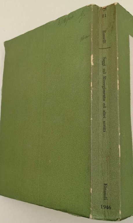 SAGGI SUL RISORGIMENTO E ALTRI SCRITTI(1946)