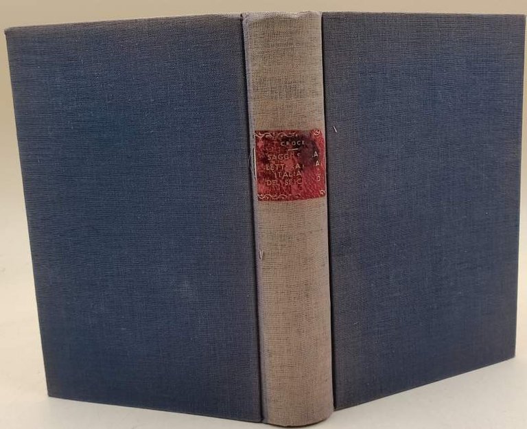SAGGI SULLA LETTERATURA ITALIANA DEL SEICENTO( 1924)