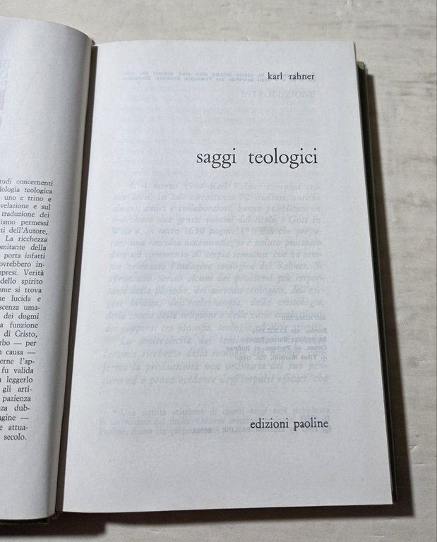 Saggi teologici