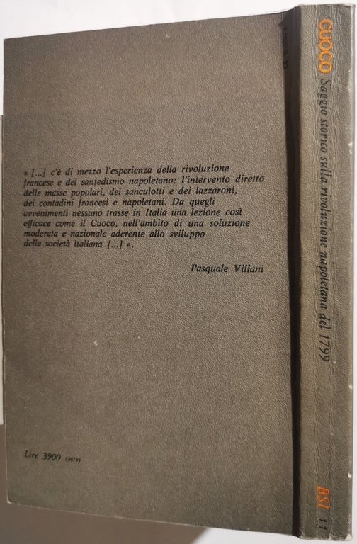 Saggio storico sulla rivoluzione napoletana del 1799