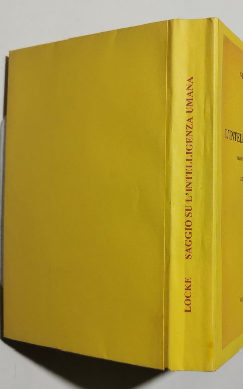 Saggio su l'intelligenza umana