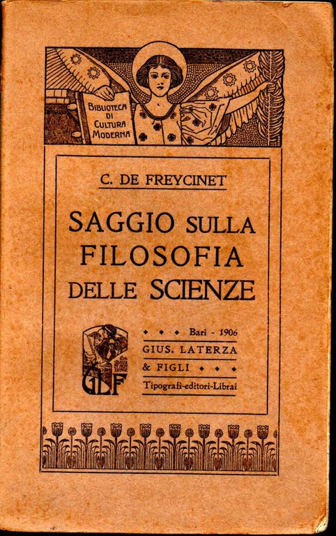 SAGGIO SULLA FILOSOFIA DELLE SCIENZE