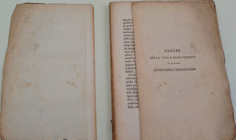Saggio sulla vita e sugli scritti del professore Anton-Maria Vassalli-Eandi …