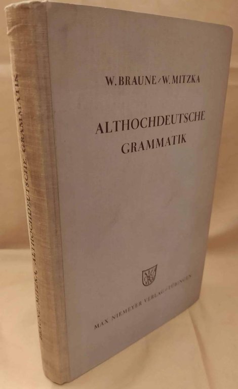 SAMMLUNG KURZER GRAMMATIKEN GERMANISCHER DIALEKTE (1953)