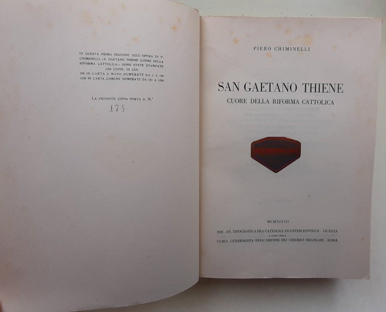 San Gaetano Thiene - Cuore della riforma cattolica | Immagine Gallery 2