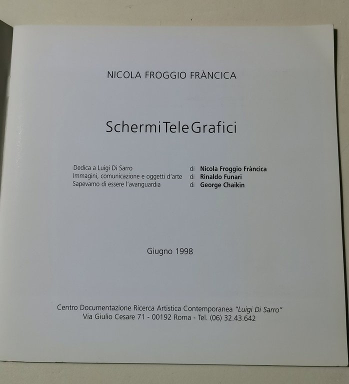 Schermi TeleGrafici