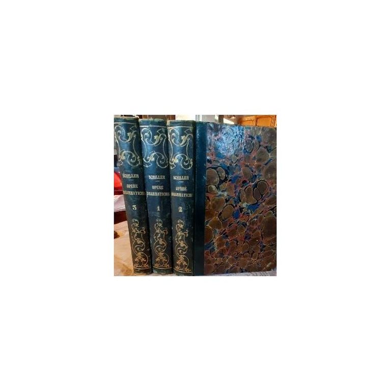 SCHILLER-OPERE DRAMMATICHE-3 VOLL.(1850)