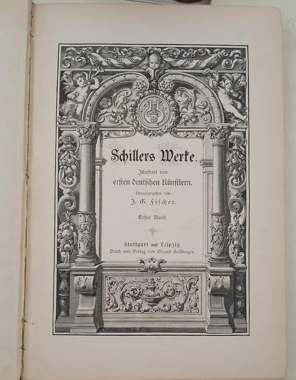 SCHILLERS WERKE- 4 VOLL.