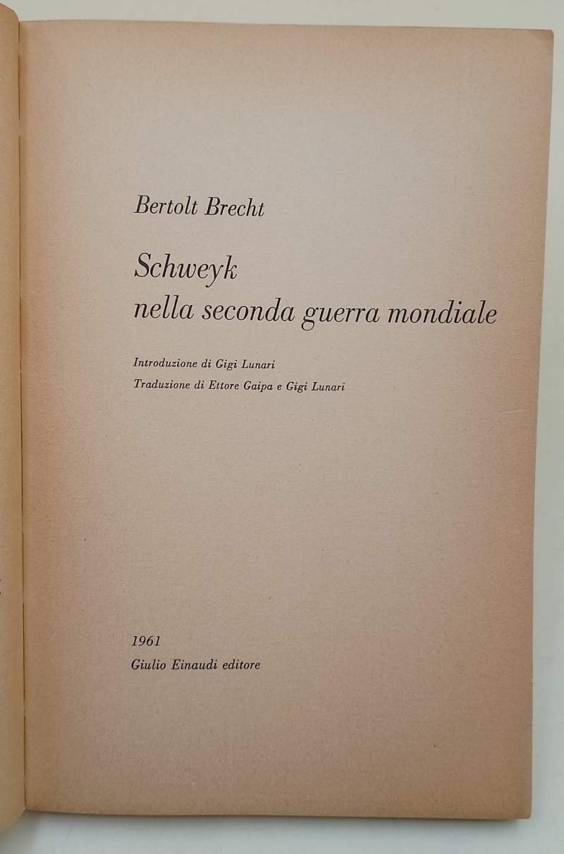 SCHWEYK NELLA SECONDA GUERRA MONDIALE (1961)