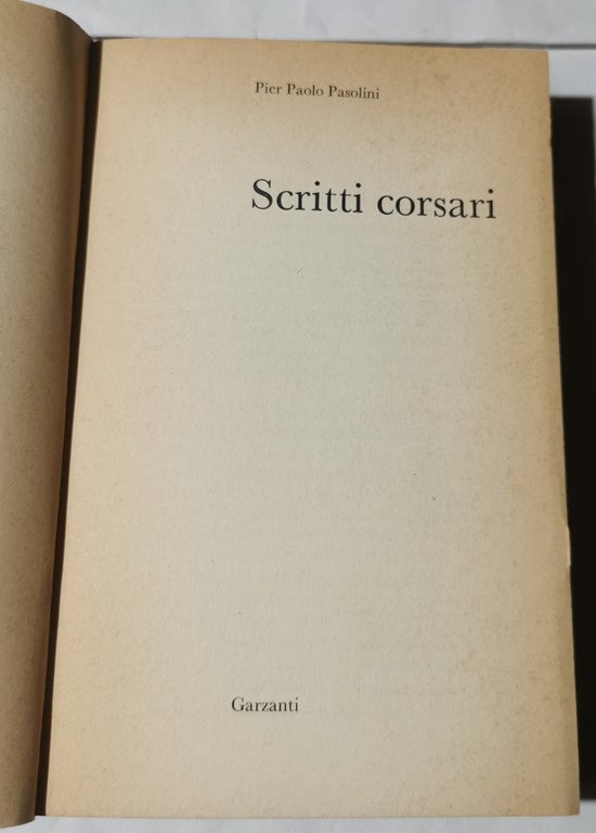 Scritti corsari