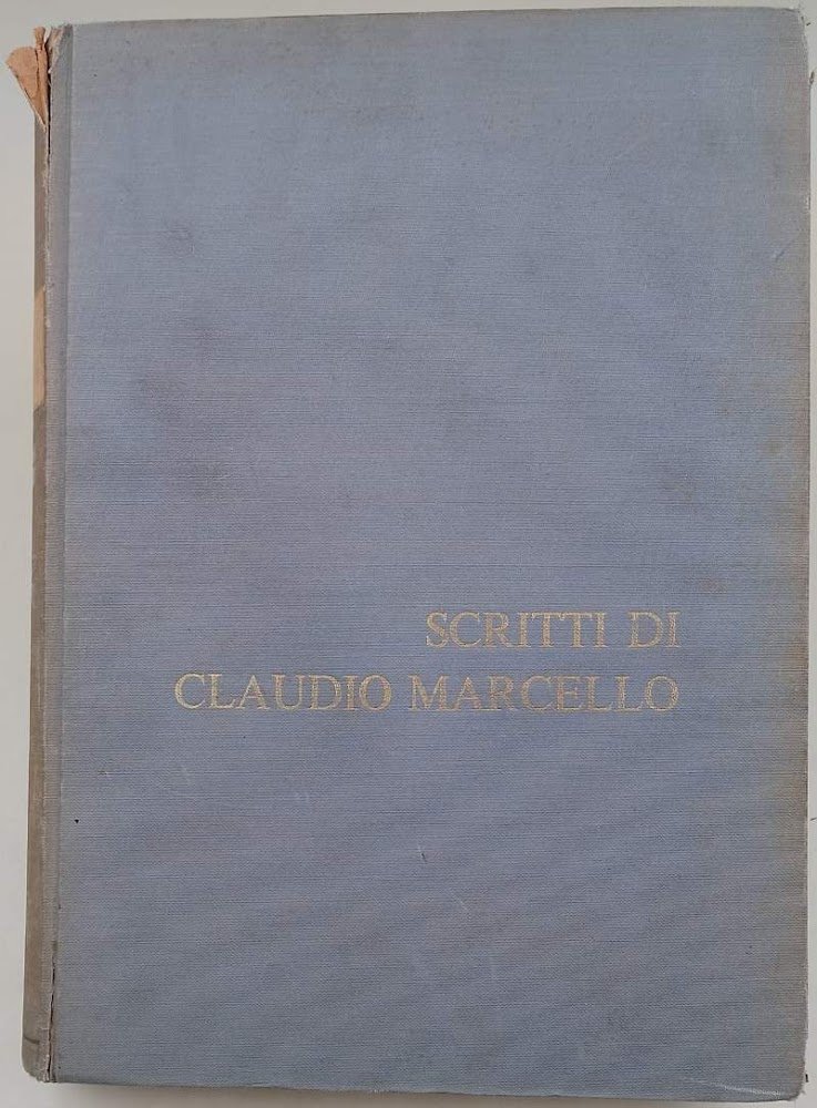 SCRITTI DI CLAUDIO MARCELLO(1969)