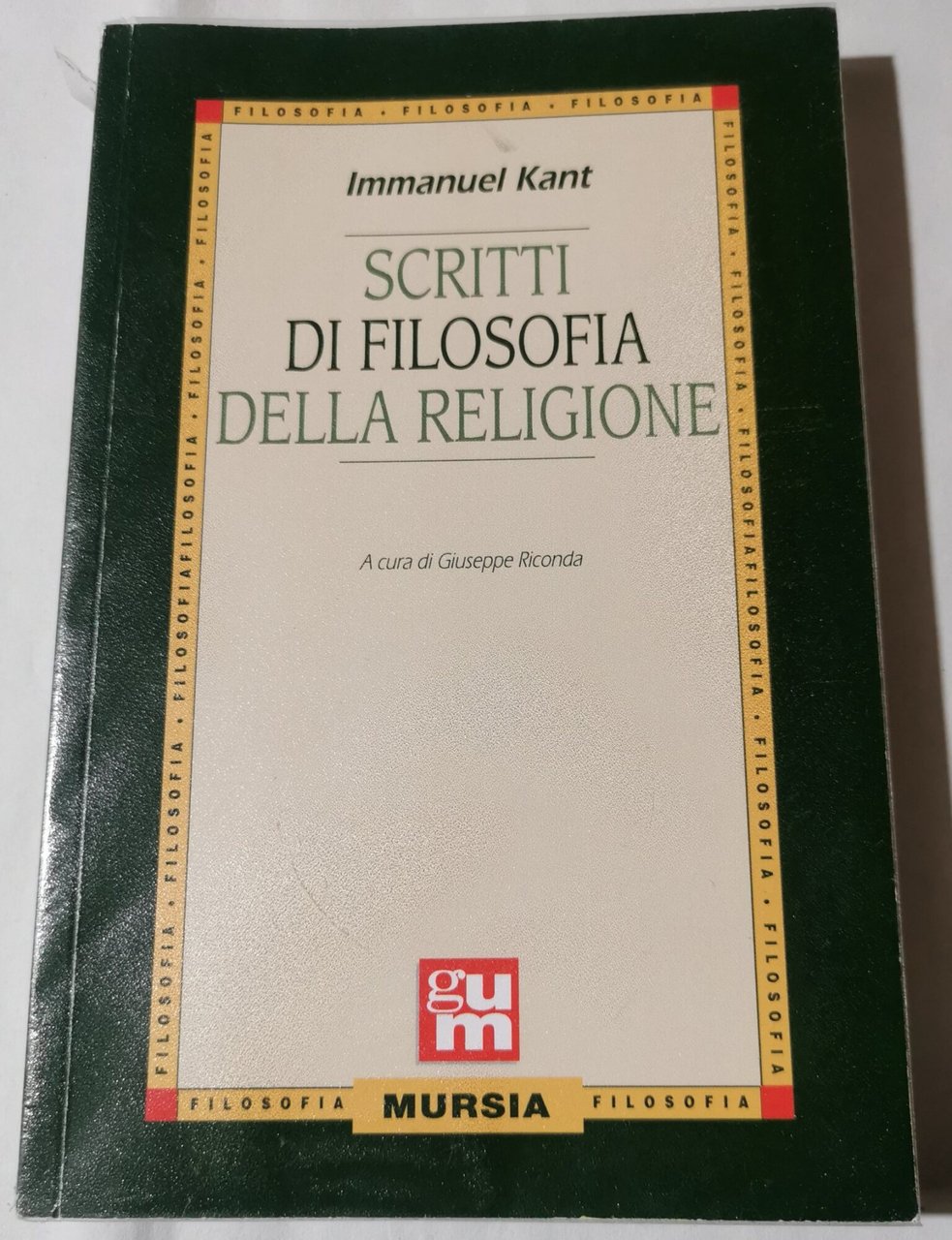 Scritti di filosofia della religione