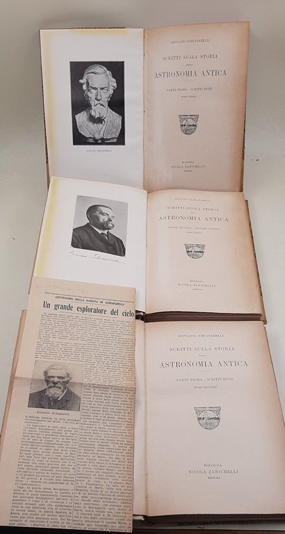 Scritti sulla storia della Astronomia antica 3 Voll. | Immagine Gallery 2