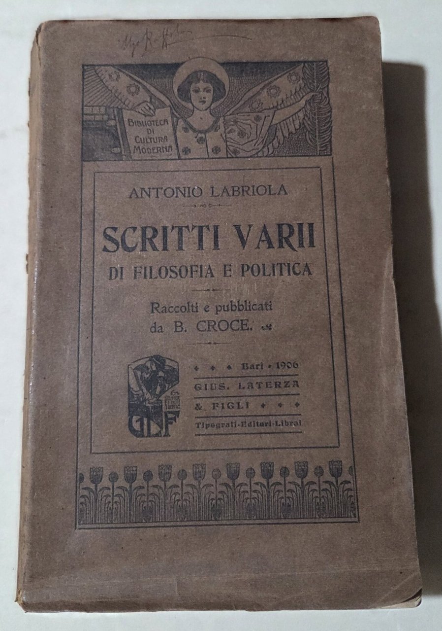 Scritti vari di filosofia e politica