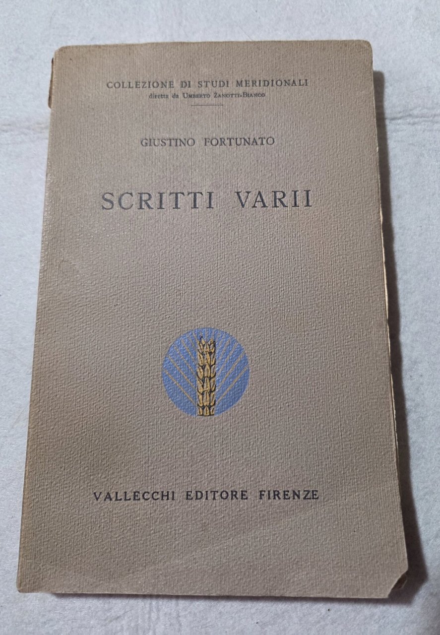 Scritti varii | Immagine principale