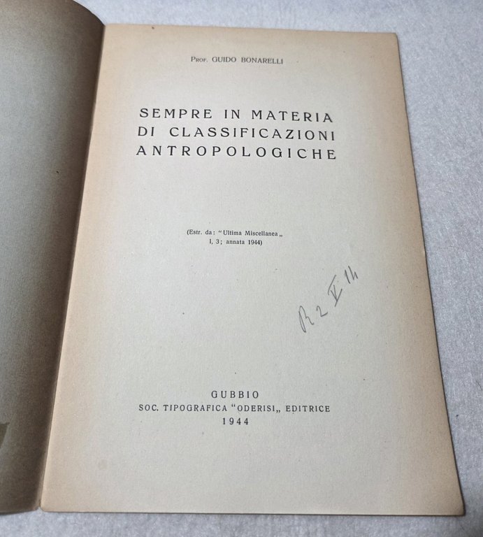 Sempre in materia di classificazioni antropologiche | Immagine Gallery 2