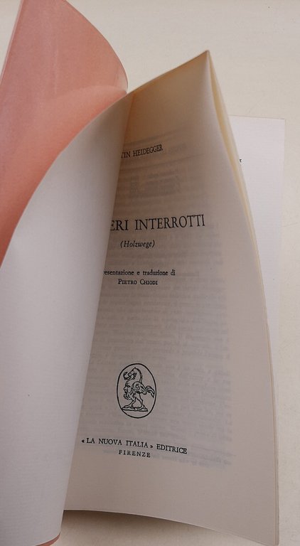 Sentieri interrotti