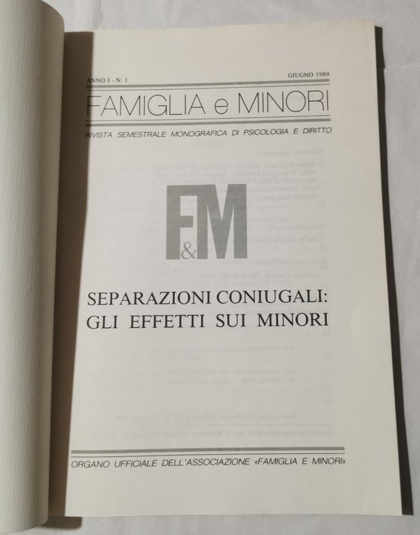 Separazioni coniugali - Gli effetti sui minori