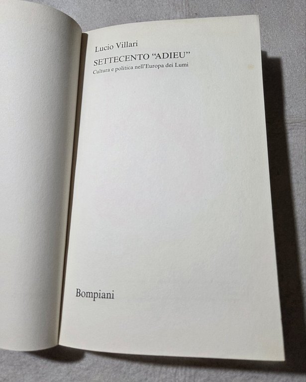 Settecento adieu - Cultura e politica nell'Europa dei Lumi | Immagine Gallery 2