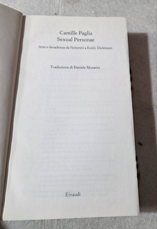 Sexual Personae - Arte e decadenza da Nefertiti a Emily … | Immagine Gallery 2