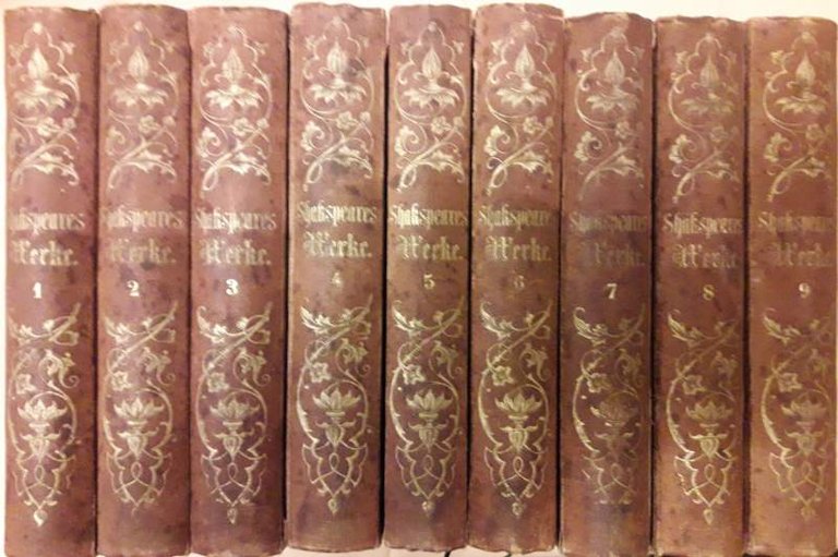 SHAKESPEARE'S DRAMATISCHE WERKE(1853)9 voll.
