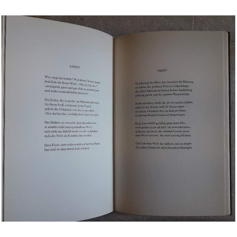 SHAKESPEARES SONETTE-NACHDICHTUNG VON KARL KRAUS(1964)