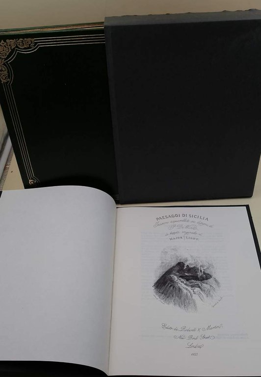 SICILIAN SCENERY -INCISIONI ACQUARELLATE SU DISEGNI DI P. DE WINT …