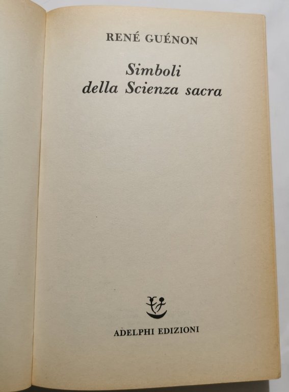 Simboli della Scienza Sacra