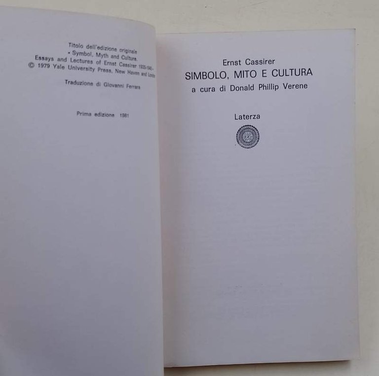 SIMBOLO MITO E CULTURA(1981)