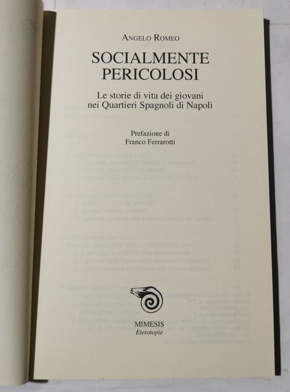 Socialmente pericolosi - Le storie di vita dei giovani nei …