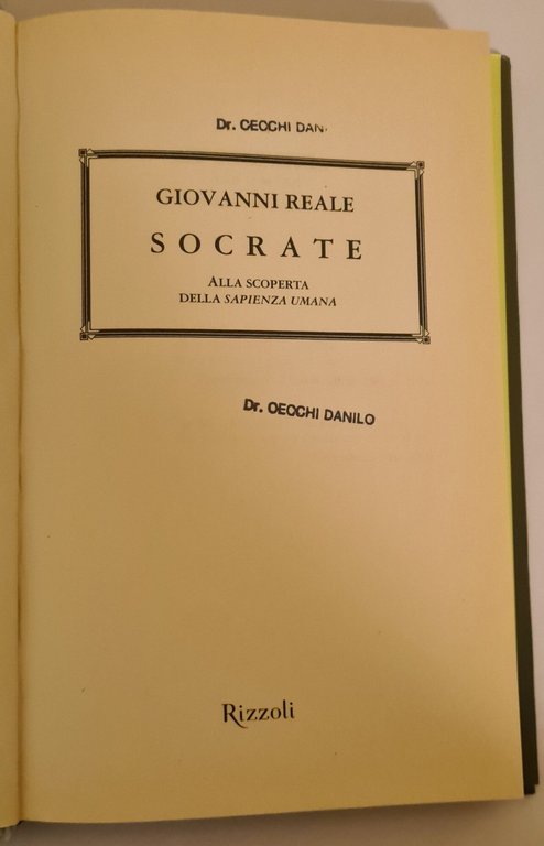 Socrate - Alla scoperta della sapienza umana