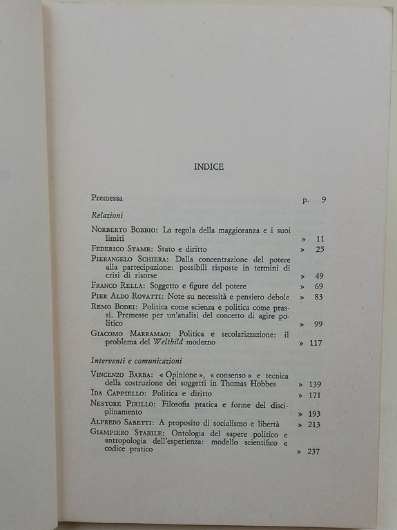 Soggetti e potere-un dibattito su societa' civile e crisi della …