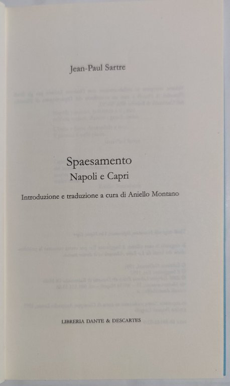 Spaesamento Napoli e Capri