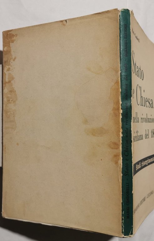 Stato e chiesa nella rivoluzione siciliana del 1848