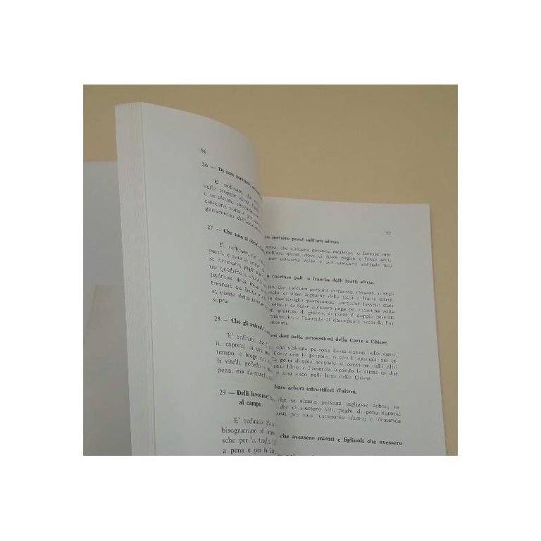 STATUTI RURALI DI CASTIGLIONE DELLA VALLE(1975)