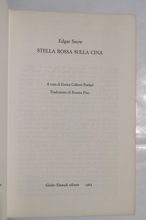 Stella rossa sulla Cina