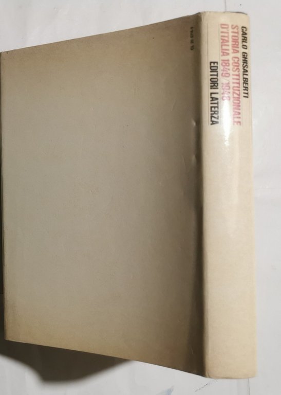 Storia costituzionale d'Italia 1849/1948
