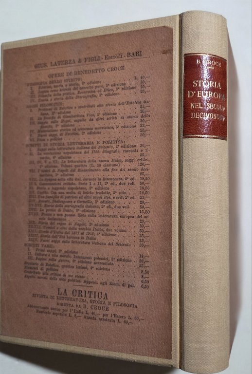 Storia d'Europa nel secolo Decimonono