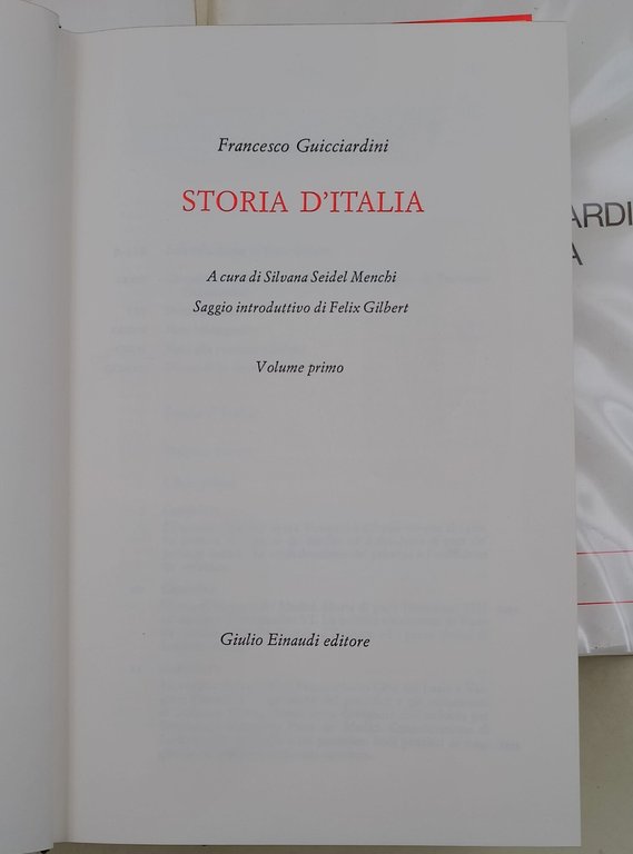 Storia d'Italia- 3 voll.