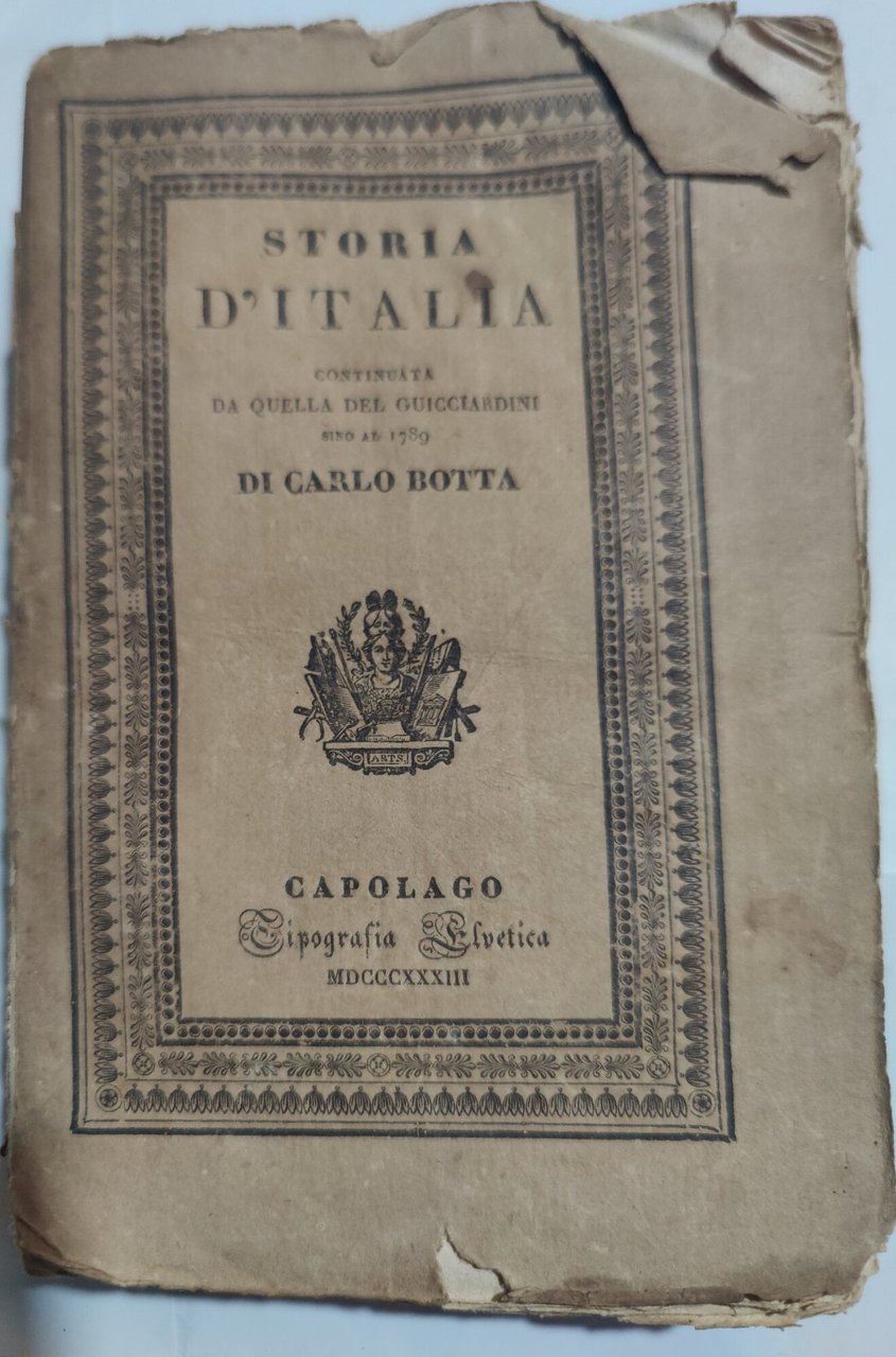 Storia d'Italia continuata da quella del Guicciardini- vol. IX