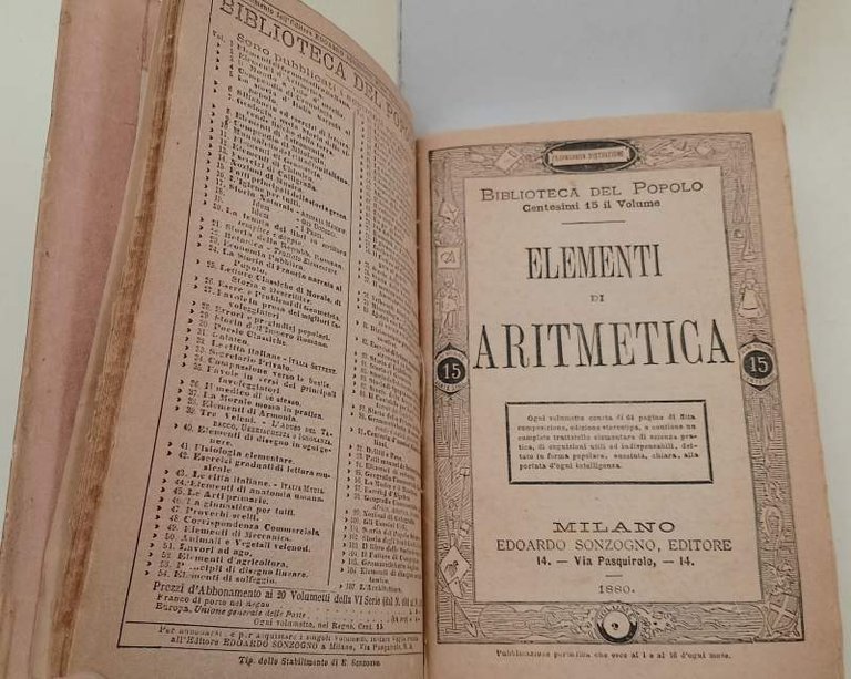 STORIA D'ITALIA NARRATA AL POPOLO(1880)6 voll.