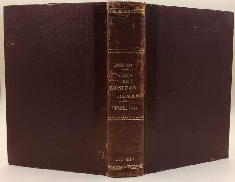 STORIA DEL DIRITTO ROMANO VOLL. I E II- ( 1923)