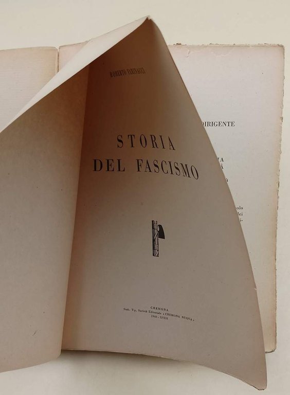 STORIA DEL FASCISMO(1940)