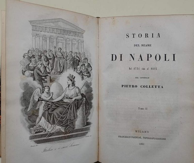STORIA DEL REAME DI NAPOLI DAL 1734 SINO AL 1825- …