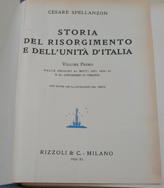 Storia del Risorgimento e dell'Unita' d'Italia- 5 voll.